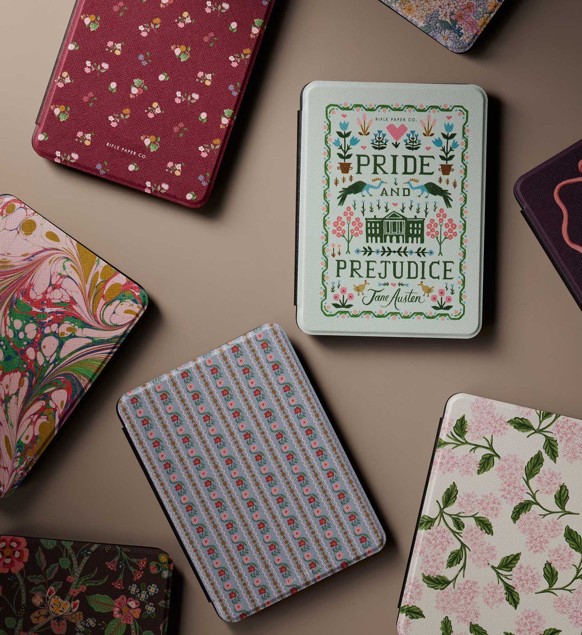 Kindle Paperwhite Case - Pink Hydrangea